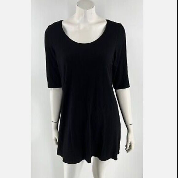 Eileen Fisher Dresses & Skirts - Eileen Fisher NWOT Stretch Jersey Knit Jewel Neck Dress. Size XS